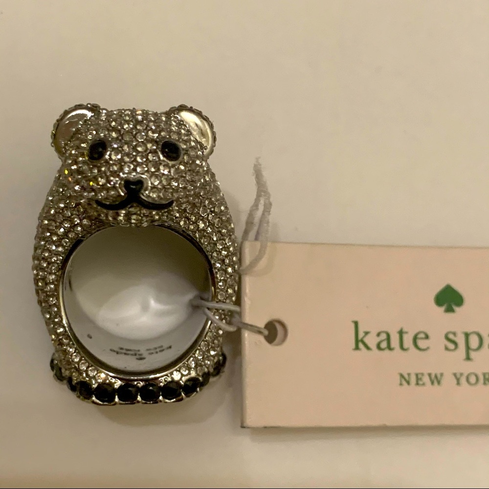 Kate spade bear ring